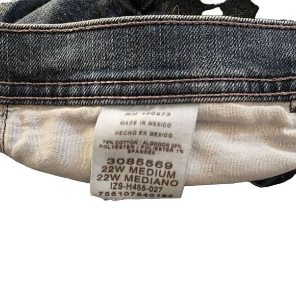 Lee Classic Fit Straight Leg Women's Size 22W Medium - Picture 3 of 6